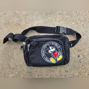 Vintage disney world mickey fanny pack
